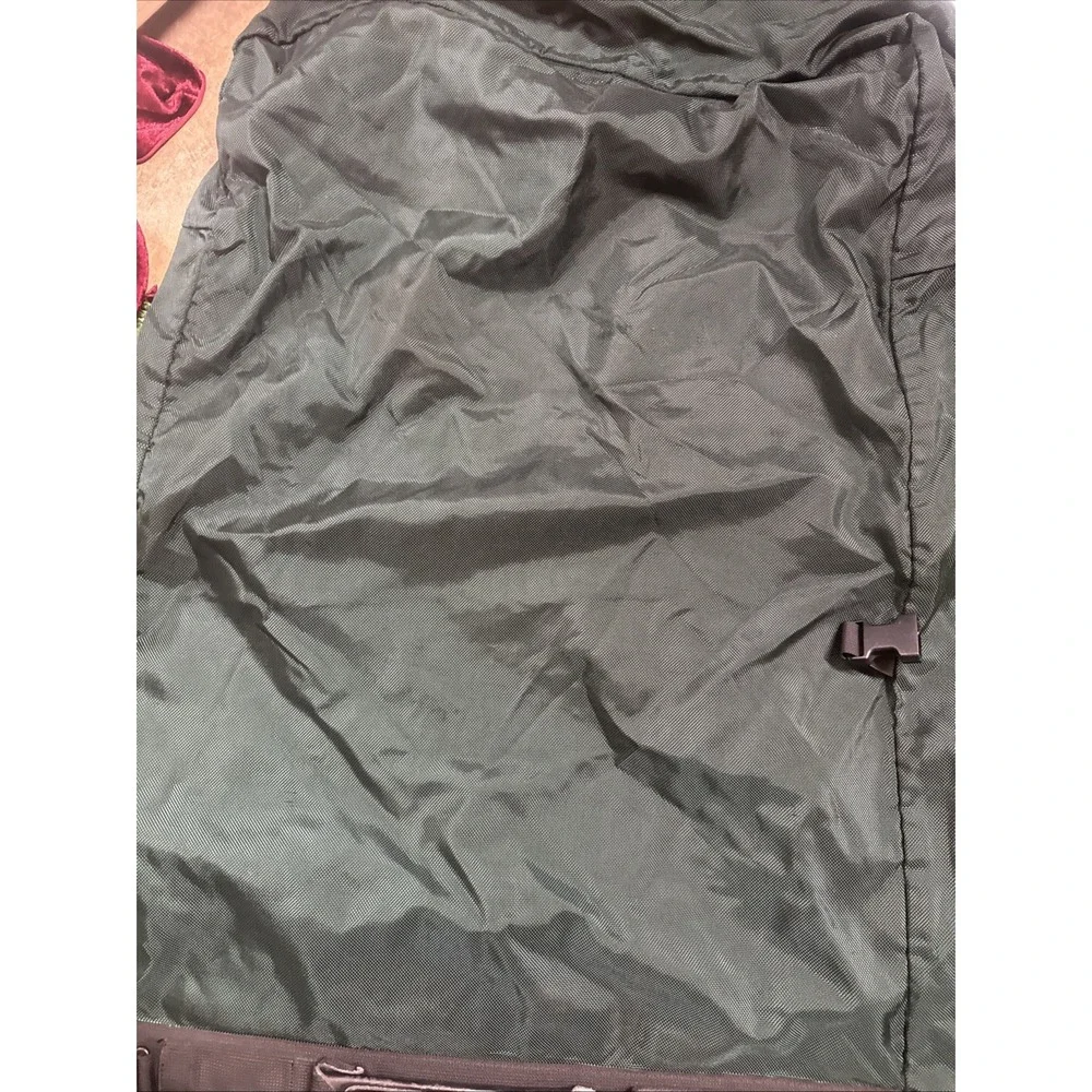 VTG Patagonia Travel Hanging Garment Trifold Bag Shoulder Strap‎ Full Zip Green